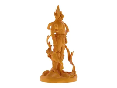 Songoku Super Saiyan 3D Print 3D print model