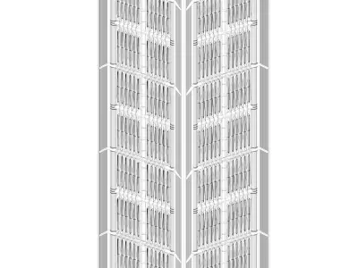 Synth Tower 3D model
