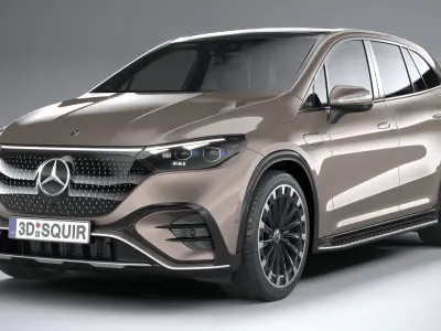 Mercedes-Benz EQE SUV 2024 3D model