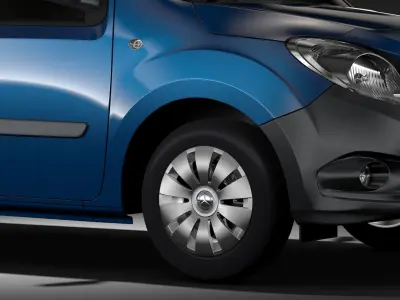 Mercedes Benz Citan Van L3 2017 3D model