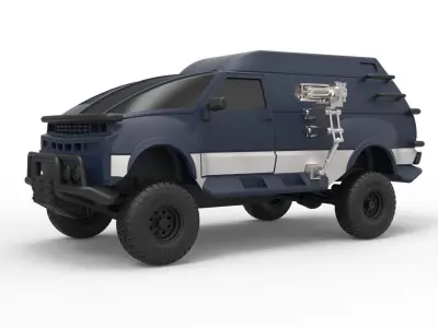 RV from Hell from Tango and Cash Scale 1 to 24 3D print model