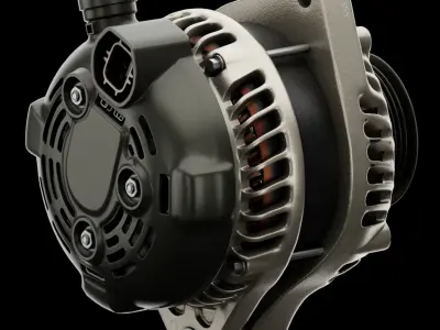 Electric Motor  3D model purchase