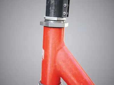 Scooter two scooters 3D model