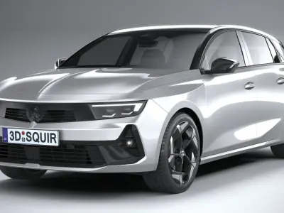 Vauxhall Astra GSE 2022 3D model