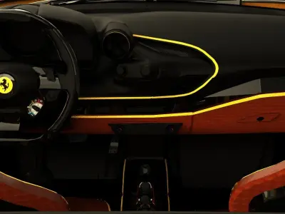 Ferrari F8 Spider 2020 3D model 3D model