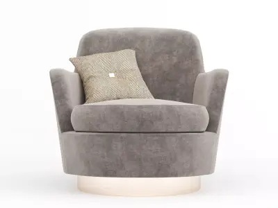 Luxury Single Luxy Armchair 3D model