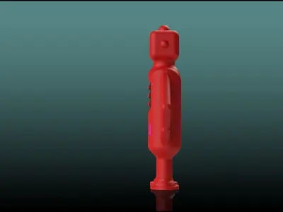 Robot Figurines Easy Print Classroom Pack Free 3D print model