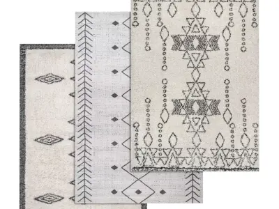 Rug Set 1630 3D model