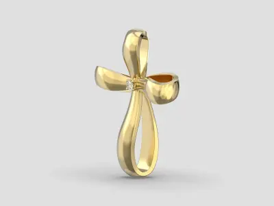 Cross Cr 009 Infinity cross 3D print model