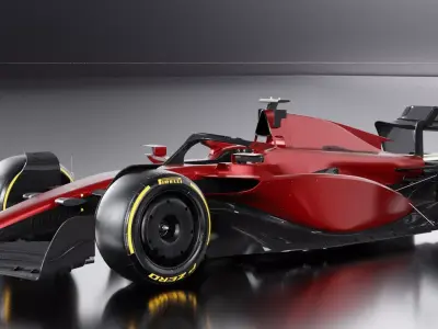 F1 Car 2023 3D model