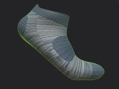 Socks  M07 Low-poly 3D model