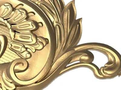 decorative pattern ready for 3D printing 3D model 50