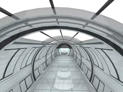 Corridor Interior 3D model