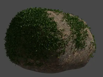 Rocks Lowpoly for eviroment and videogames Free low-poly 3D model