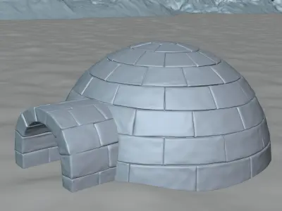 Igloo 3D model