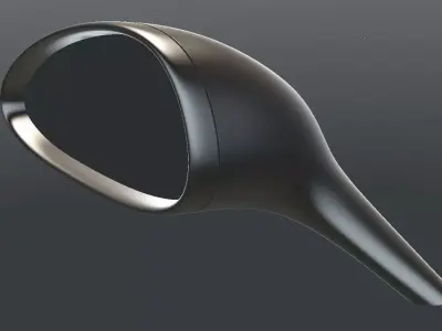 Rearview Mirror 3D print model