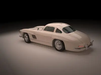 mercedes benz 300 sl 3D model