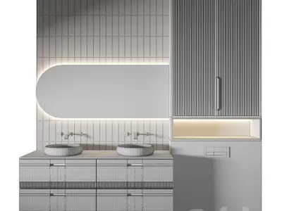Luxury Bathroom 293 3D model