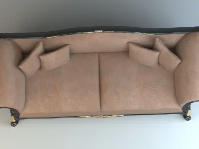 Classic Sofa 3D model