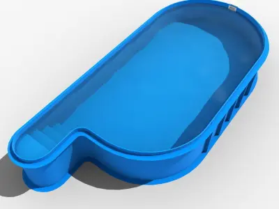 Oval Laguna 3D model