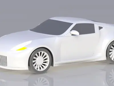 Nissan-370z-7 3D model