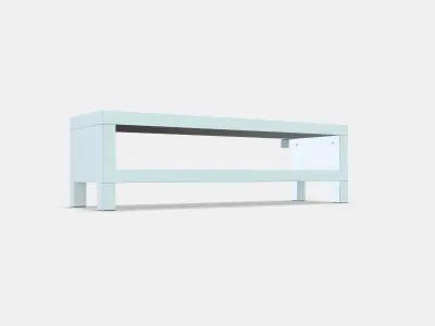 LACK TV bench Low-poly 3D model