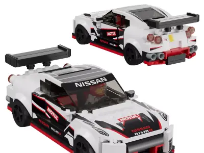 Lego - 76896 Nissan GT-R NISMO 3D model
