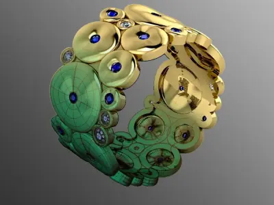 Ring op3 3D print model