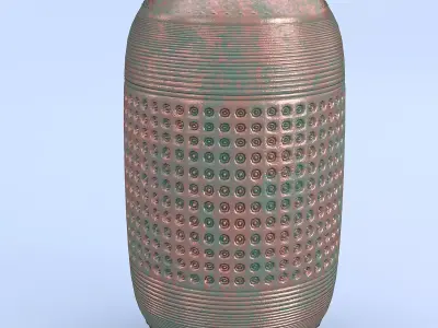 Copper Vase 3D model