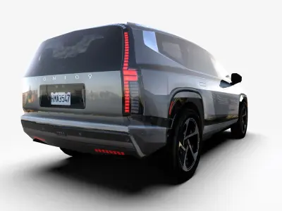 Hyundai ioniq 9 2026  NEW  Low-poly 3D model