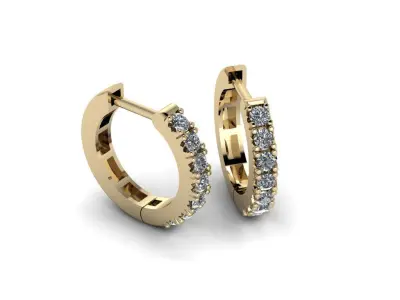 Jewelry Earrings 3D print model