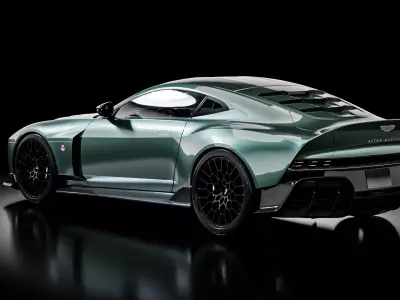 Aston Martin Valour 2024  Low-poly 3D model