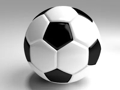 Soccer ball Free 3D model order