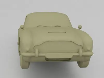 Aston Martin 3D print model