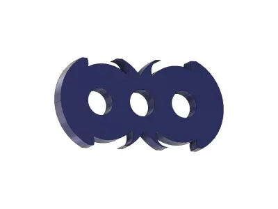 Fidget spinner 3d model gadget 3D print model