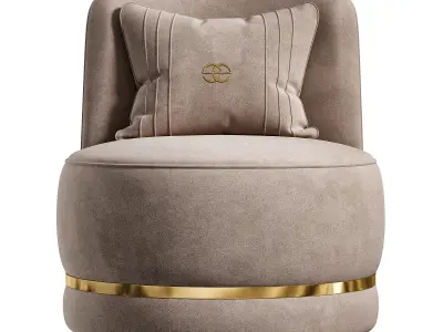 Perla Armchair by Elve Luxury 3D model
