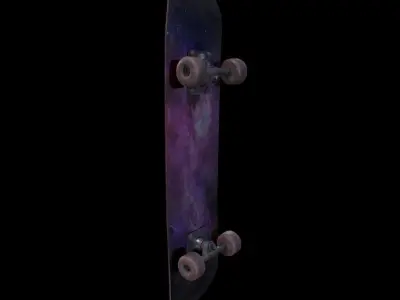Skateboard - Gest Low-poly 3D model