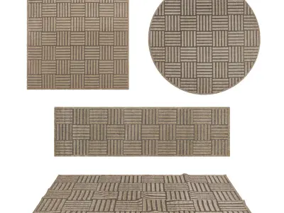 Rugs No 648 Low-poly 3D model