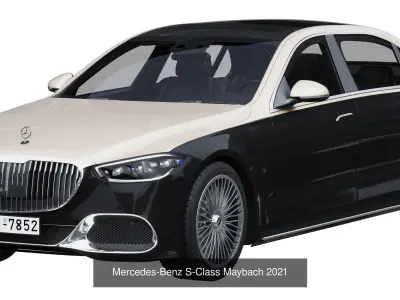 HQ cars collection 6 3D Model Pack