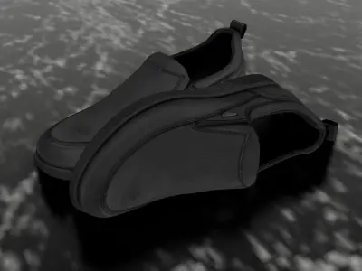 GREYDER LEATHER 3D SHOES CLASSIC Low-poly 3D model