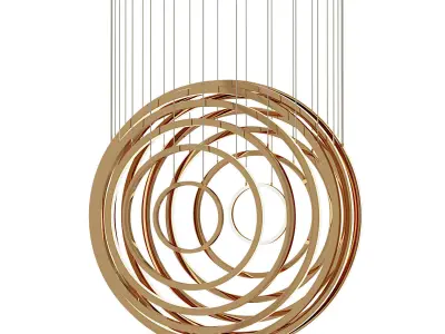 AERRONDO by Romatti chandelier 3D model