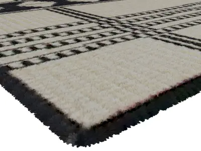 Rug Set 1504 3D model