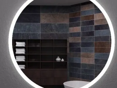 Illuminated Mirror 18 3D model