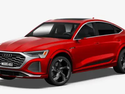 Audi SQ8 Sportback e-tron 2024 3D model