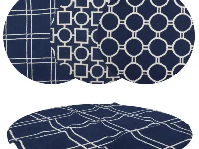 Rugs No 657 Low-poly 3D model