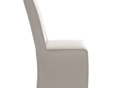 Jordan Seal Upholstered Dining Chair 3D model