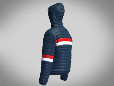 Pirtuk Ski Jacket 3D model