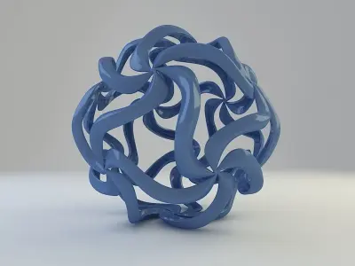 Modern Sculpture 3D model