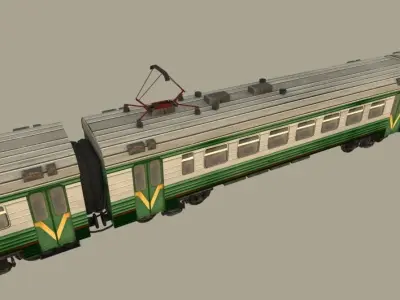 Train ER9 3D model
