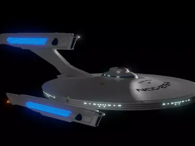 Akula Class Destroyer Free 3D model